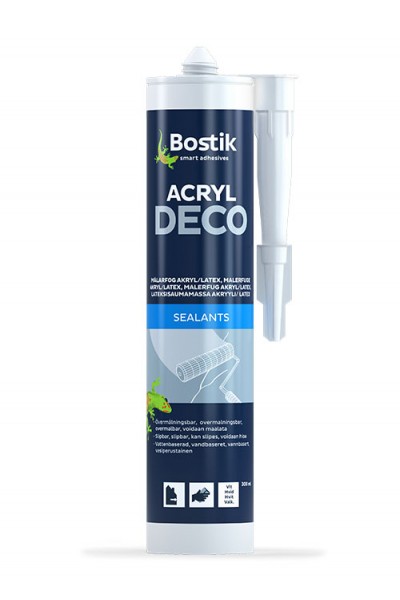 ACRYL DECO - 0,3 ltr - Hvid