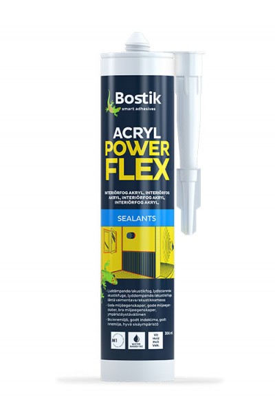 ACRYL POWER FLEX - 0,3 ltr - Hvid (Udgået Se relateret vare)