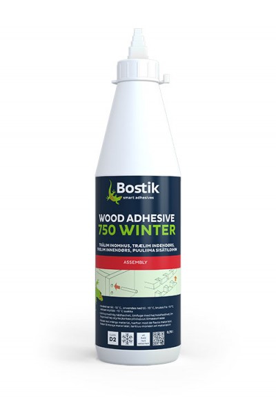 WOOD ADHESIVE 750 WINTER - 0,75 ltr - indendørs trælim